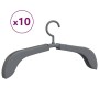 Perchas extensibles 10 unidades gris de , Organizadores de vestidores y perchas de barra - Ref: Foro24-3102981, Precio: 25,14...