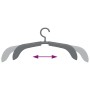 Perchas extensibles 10 unidades gris de , Organizadores de vestidores y perchas de barra - Ref: Foro24-3102981, Precio: 25,14...