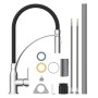 EISL Grifo monomando cocina con caño tacto suave CARNEO negro cromado de , Grifos - Ref: Foro24-446464, Precio: 102,73 €, Des...