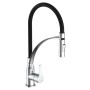 EISL Grifo monomando cocina con caño tacto suave CARNEO negro cromado de , Grifos - Ref: Foro24-446464, Precio: 102,73 €, Des...