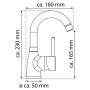 EISL Grifo monomando de lavabo FUTURA con desagüe cromado de , Grifos - Ref: Foro24-446491, Precio: 71,84 €, Descuento: %