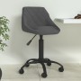Silla de comedor de terciopelo gris oscuro de , Sillas de comedor - Ref: Foro24-335361, Precio: 90,28 €, Descuento: %