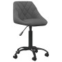 Silla de comedor de terciopelo gris oscuro de , Sillas de comedor - Ref: Foro24-335361, Precio: 90,28 €, Descuento: %