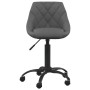 Silla de comedor de terciopelo gris oscuro de , Sillas de comedor - Ref: Foro24-335361, Precio: 90,28 €, Descuento: %