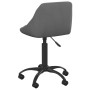Silla de comedor de terciopelo gris oscuro de , Sillas de comedor - Ref: Foro24-335361, Precio: 90,28 €, Descuento: %