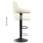 Taburete de cocina de terciopelo crema de , Taburetes de cocina - Ref: Foro24-335337, Precio: 71,56 €, Descuento: %