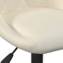 Taburete de cocina de terciopelo crema de , Taburetes de cocina - Ref: Foro24-335337, Precio: 71,56 €, Descuento: %