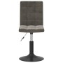Sillas de comedor giratorias 2 unidades terciopelo gris oscuro de , Sillas de comedor - Ref: Foro24-335742, Precio: 133,90 €,...
