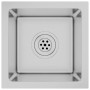 Fregadero de cocina hecho a mano acero inoxidable de , Fregaderos - Ref: Foro24-51498, Precio: 90,07 €, Descuento: %