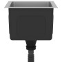 Fregadero de cocina hecho a mano acero inoxidable de , Fregaderos - Ref: Foro24-51498, Precio: 90,07 €, Descuento: %