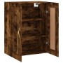 Armario de pared madera ingeniería roble ahumado 69,5x34x90 cm de , Aparadores - Ref: Foro24-835015, Precio: 74,37 €, Descuen...