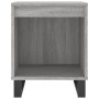 Mesita de noche madera de ingeniería gris Sonoma 40x35x50 cm de , Mesitas de noche - Ref: Foro24-830744, Precio: 30,30 €, Des...