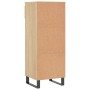 Mueble zapatero madera contrachapada roble Sonoma 40x36x105 cm de , Zapateros y organizadores de calzado - Ref: Foro24-831471...