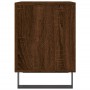 Mesita de noche madera de ingeniería marrón roble 40x35x50 cm de , Mesitas de noche - Ref: Foro24-830746, Precio: 39,52 €, De...