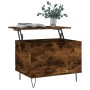 Mesa de centro madera contrachapada roble ahumado 60x44,5x45 cm de , Mesas de centro - Ref: Foro24-830953, Precio: 53,57 €, D...