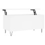 Mesa de centro madera contrachapada blanco 90x44,5x45 cm de , Mesas de centro - Ref: Foro24-830972, Precio: 71,16 €, Descuent...