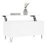 Mesa de centro madera contrachapada blanco 90x44,5x45 cm de , Mesas de centro - Ref: Foro24-830972, Precio: 71,16 €, Descuent...