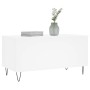 Mesa de centro madera contrachapada blanco 90x44,5x45 cm de , Mesas de centro - Ref: Foro24-830972, Precio: 71,16 €, Descuent...