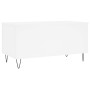 Mesa de centro madera contrachapada blanco 90x44,5x45 cm de , Mesas de centro - Ref: Foro24-830972, Precio: 71,16 €, Descuent...