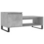 Mesa de centro madera contrachapada gris hormigón 100x50x45 cm de , Mesas de centro - Ref: Foro24-830840, Precio: 69,87 €, De...