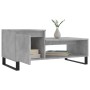 Mesa de centro madera contrachapada gris hormigón 100x50x45 cm de , Mesas de centro - Ref: Foro24-830840, Precio: 69,87 €, De...
