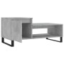 Mesa de centro madera contrachapada gris hormigón 100x50x45 cm de , Mesas de centro - Ref: Foro24-830840, Precio: 69,87 €, De...