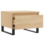 Mesa de centro madera de ingeniería roble Sonoma 50x46x35 cm de , Mesas de centro - Ref: Foro24-830882, Precio: 48,42 €, Desc...