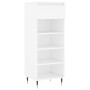 Mueble zapatero madera contrachapada blanco 40x36x105 cm de , Zapateros y organizadores de calzado - Ref: Foro24-831452, Prec...