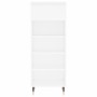 Mueble zapatero madera contrachapada blanco 40x36x105 cm de , Zapateros y organizadores de calzado - Ref: Foro24-831452, Prec...