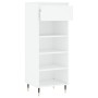 Mueble zapatero madera contrachapada blanco 40x36x105 cm de , Zapateros y organizadores de calzado - Ref: Foro24-831452, Prec...