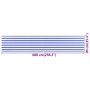 Toldo para balcón HDPE amarillo y blanco 90x600 cm de , Sombrillas - Ref: Foro24-310891, Precio: 20,12 €, Descuento: %
