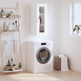 Armario de pared blanco 34,5x34x90 cm de , Aparadores - Ref: Foro24-828900, Precio: 56,00 €, Descuento: %