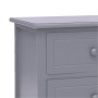 Mueble para TV madera de paulownia gris oscuro 108x30x40 cm de , Muebles TV - Ref: Foro24-338526, Precio: 141,01 €, Descuento: %