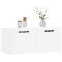 Armario de pared madera de ingeniería blanco 80x36,5x35 cm de , Taquillas y armarios de almacenamiento - Ref: Foro24-830068, ...