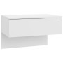 Mesita de noche de pared blanco brillante de , Mesitas de noche - Ref: Foro24-810947, Precio: 50,22 €, Descuento: %
