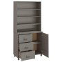 Aparador HAMAR madera de pino maciza gris claro de , Aparadores - Ref: Foro24-3100925, Precio: 210,94 €, Descuento: %