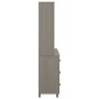Aparador HAMAR madera de pino maciza gris claro de , Aparadores - Ref: Foro24-3100925, Precio: 210,94 €, Descuento: %