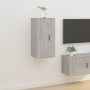 Mueble para TV de pared gris hormigón 40x34,5x80 cm de , Muebles TV - Ref: Foro24-816676, Precio: 55,12 €, Descuento: %