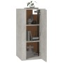 Mueble para TV de pared gris hormigón 40x34,5x80 cm de , Muebles TV - Ref: Foro24-816676, Precio: 55,12 €, Descuento: %