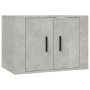 Mueble para TV de pared gris hormigón 57x34,5x40 cm de , Muebles TV - Ref: Foro24-816620, Precio: 38,77 €, Descuento: %