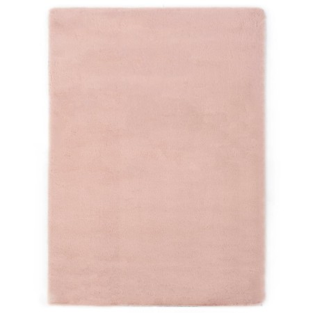 Alfombra de pelo sintético de conejo rosa envejecido 160x230 cm de , Alfombras - Ref: Foro24-285086, Precio: 88,38 €, Descuen...