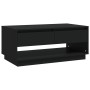 Mesa de centro madera contrachapada negro 102,5x55x44 cm de , Mesas de centro - Ref: Foro24-809504, Precio: 97,04 €, Descuent...