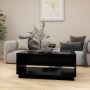 Mesa de centro madera contrachapada negro 102,5x55x44 cm de , Mesas de centro - Ref: Foro24-809504, Precio: 97,04 €, Descuent...