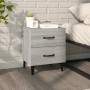 Mesita de noche gris sonoma 40x35x47,5 cm de , Mesitas de noche - Ref: Foro24-817293, Precio: 50,59 €, Descuento: %