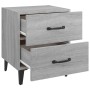 Mesita de noche gris sonoma 40x35x47,5 cm de , Mesitas de noche - Ref: Foro24-817293, Precio: 50,59 €, Descuento: %