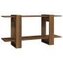 Estantería madera contrachapada roble marrón 100x30x51cm de , Librerías y estanterías - Ref: Foro24-813571, Precio: 40,81 €, ...