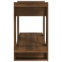 Estantería madera contrachapada roble marrón 100x30x51cm de , Librerías y estanterías - Ref: Foro24-813571, Precio: 40,81 €, ...