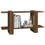 Estantería madera contrachapada roble marrón 100x30x51cm de , Librerías y estanterías - Ref: Foro24-813571, Precio: 40,81 €, ...