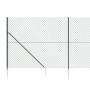 Cerca de alambre con pinchos de anclaje verde 1,8x25 m de , Paneles de vallas - Ref: Foro24-153933, Precio: 301,58 €, Descuen...