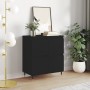 Aparador de madera contrachapada negro 60x35x70 cm de , Aparadores - Ref: Foro24-831205, Precio: 77,29 €, Descuento: %